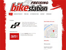 Tablet Screenshot of bikestation-freising.de